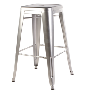 Galvanized Riley Counter Stool