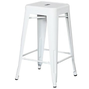 White Riley Counter Stool