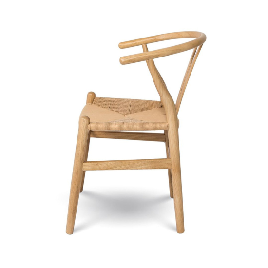 Frida Dining Chair Blonde Side View