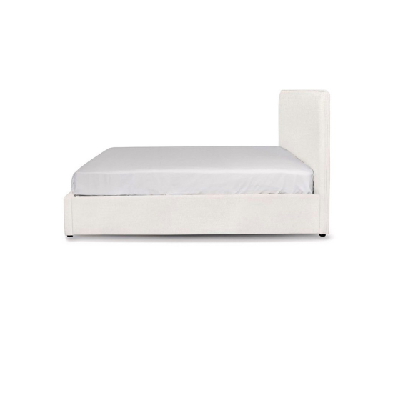 Julia Bed Cream Side View