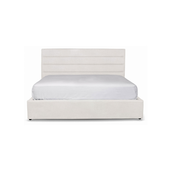 Justin Bed Tall in Cream