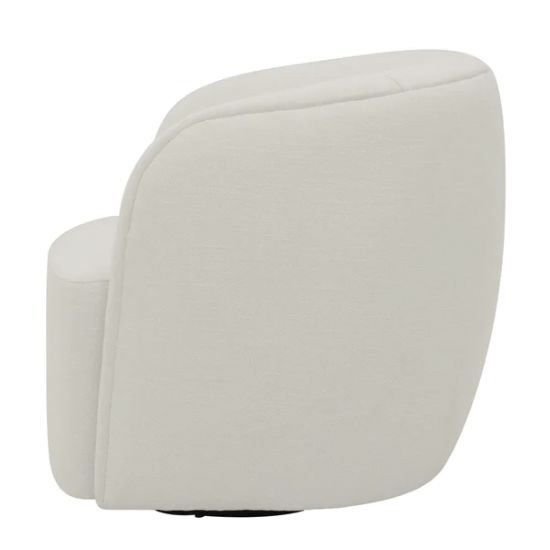 Side view of the Van Gogh Designs Lola swivel chair at Novo Furniture Vancouver