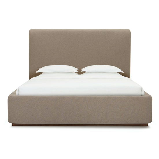Filly Queen Bed in Tan by Style in Form