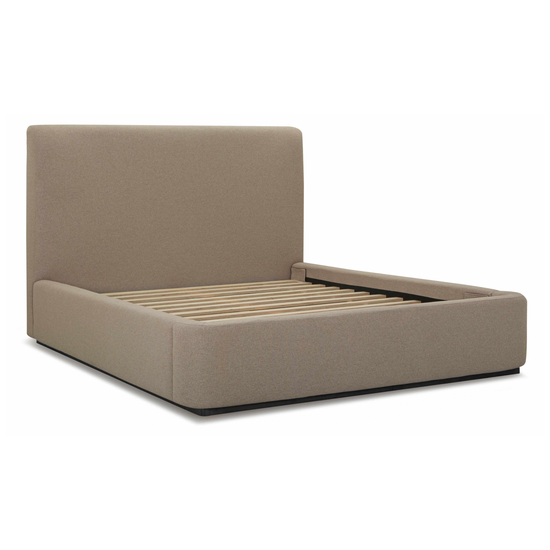 Filly Bed in Tan showing slat mattress support