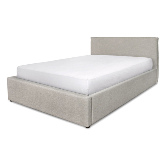 Julia Bed Short in Sand angled view