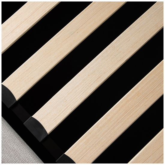 Julia Bed Short wood slat mattress support