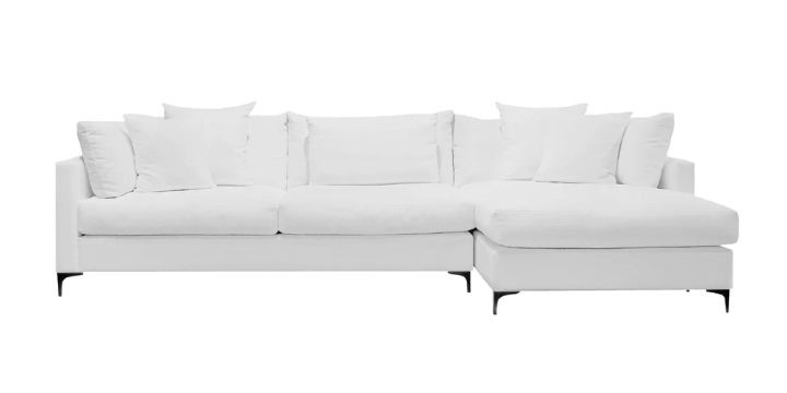 Aveline Sectional by Van Gogh Designs with right hand facing chaise