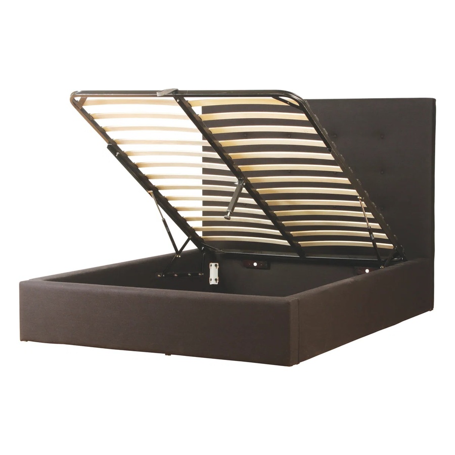 Fraser Storage Bed by Van Gogh Designs – Open Storage Fraser Storage Bed by Van Gogh Designs shown with lift-up storage open