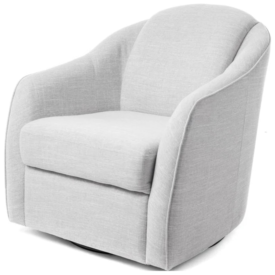Jake Swivel Chair by Van Gogh Designs – angled view