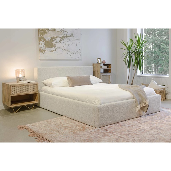 Rachel Bed by Van Gogh Designs in a Bedroom Rachel upholstered bed by Van Gogh Designs shown in a bedroom