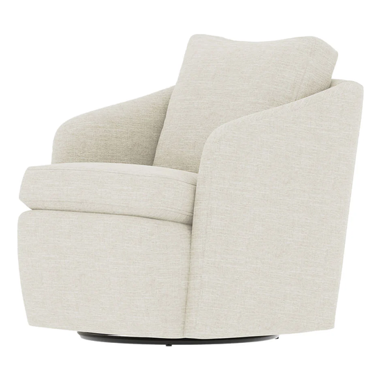 Teagan Swivel Chair – Angled View Teagan Swivel Chair by Van Gogh Designs – angled view