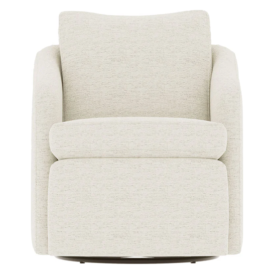 Teagan Swivel Chair by Van Gogh Designs – angled view