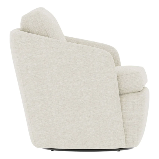 Teagan Swivel Chair – Side View Teagan Swivel Chair by Van Gogh Designs – side view