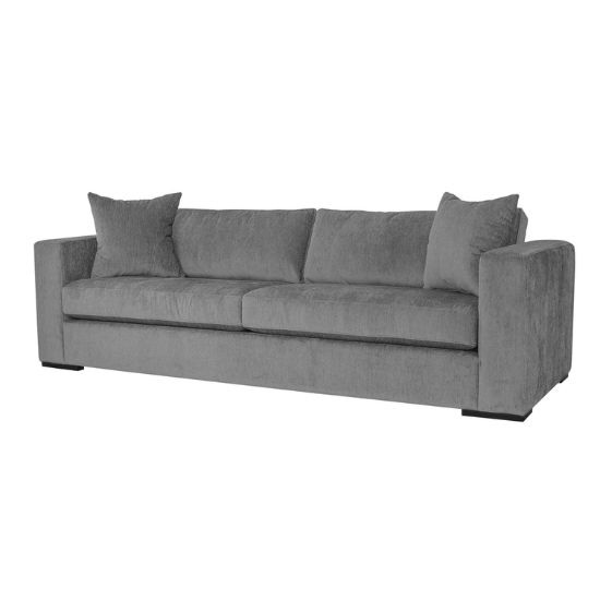Angle view of the Theo Sofa by Van Gogh Designs